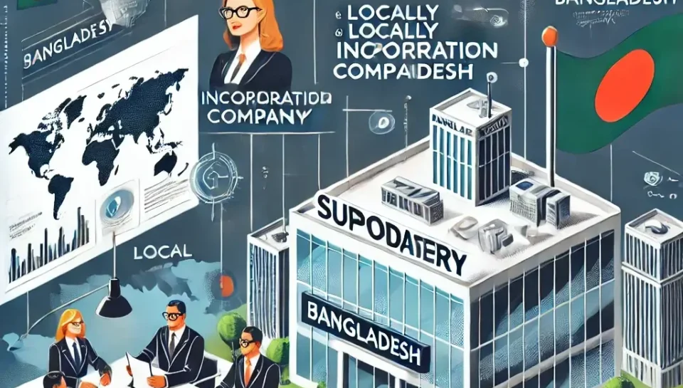 Subsidiary or Locally incorporated Company in Bangladesh Subsidiary or Locally incorporated Company in Bangladesh